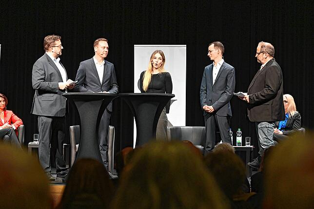 Bild 13: Podiumsdiskussion zur Bundestagswahl: Bilder aus der SÜDKURIER-Wahlarena in der Stadthalle Waldshut