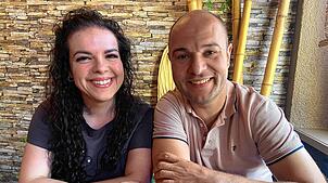 Ihnen hat der Ausflug nach Thailand während ihrer Mittagspause in Bam‘s Kitchen geschmeckt: die beiden SÜDKURIER-Redakteure Garziella ...