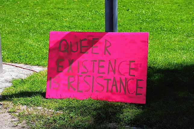 Bild 14: Ein bunter Protestzug zieht durch Konstanz und Kreuzlingen