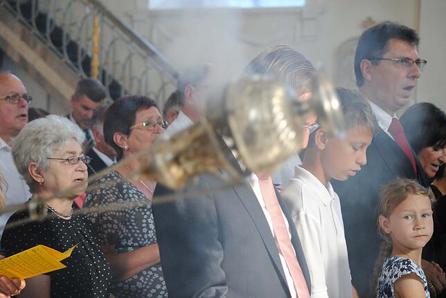 Bild 19: Bilder vom Festgottesdienst zur 550. Waldshuter Chilbi mit Erzbischof Georg Gänswein