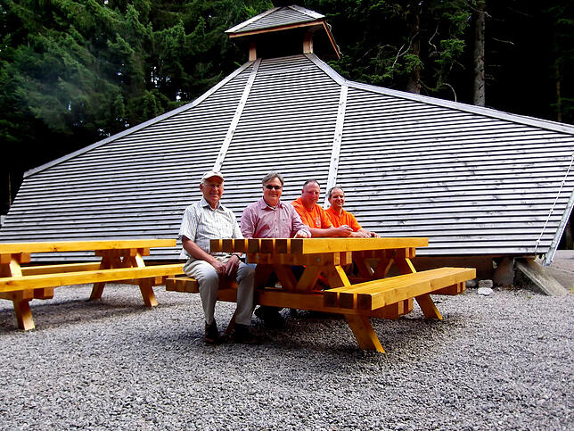 Die Sägmooshütte in Görwihl.