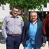 Sie freuen sich auf das diesjährige Familienfest zum 1. Mai (von links): Frederic Striegler (IG Metall, zweiter Bevollmächtigter), ...