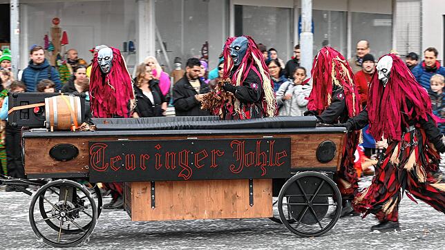 Bild 23: Großer Häfler Narrensprung in der Innenstadt &ndash; Teil 3