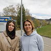 Yelizaveta Nikula (links) und Svitlana Strashniuk sind aus der Ukrainischen Hauptstadt Kiew geflohen und haben dank der Wehrer Firma ...