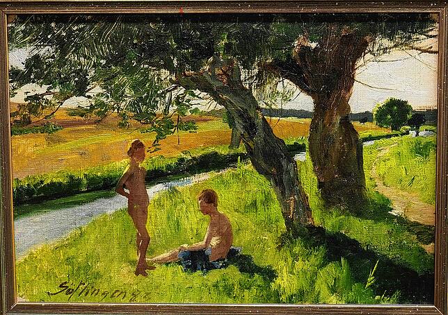 Bild 7: Eine exquisite Schule des Sehens: Kunststiftung Hohenkarpfen zeigt Arbeiten des Impressionisten Christian Landenberger. Der SÜDKURIER führt virtuell durch einen Teil der Ausstellung