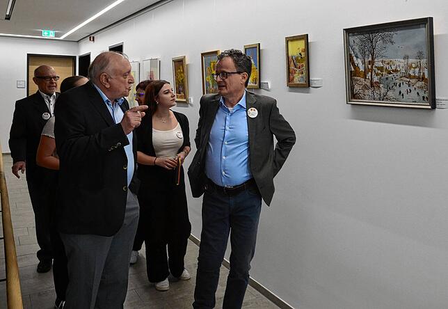 Bild 5: Bilder vom Empfang der Delegation aus Ensisheim im Markdorfer Rathaus (2/2)