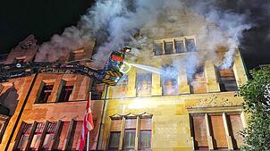 (Archivfoto) In der Nacht auf den 25. Juli 2024 und in den vier folgenden Tagen waren Feuerwehrleute aus Konstanz, den umliegenden ...