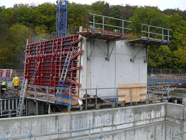 Bild 6: Wie sieht es eigentlich am Schwaketenbad aus? Wir haben uns auf der Baustelle umgesehen