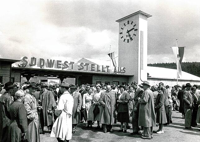 1953 lautet das Motto „Südwest stellt aus“. Bild: SMA GmbH