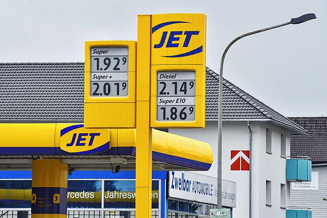 Spritpreise Jet-Tankstelle Donaueschingen
