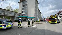 Die Feuerwehr war am Donnerstag mit sechs Fahrzeugen in die Bücklestraße ausgerückt