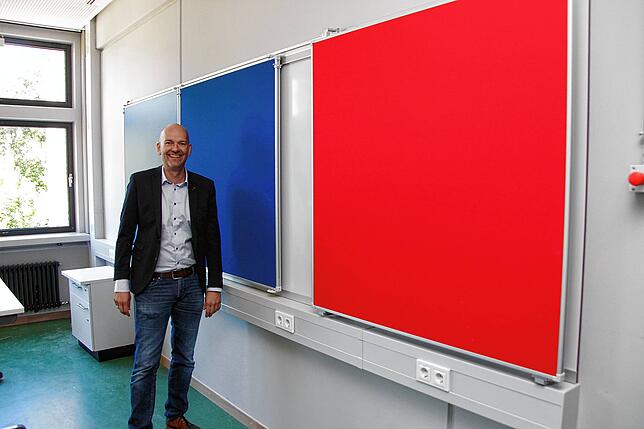 Zoran Josipovic, Rektor des Deutenberg-Gymnasiusms.