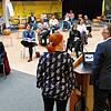 Zur Sitzung des Gesamtelternbeirats der Konstanzer Schulen begrüßten Schulleiter Thomas Adam und die GSS-Elternbeiratsvorsitzende Nani ...