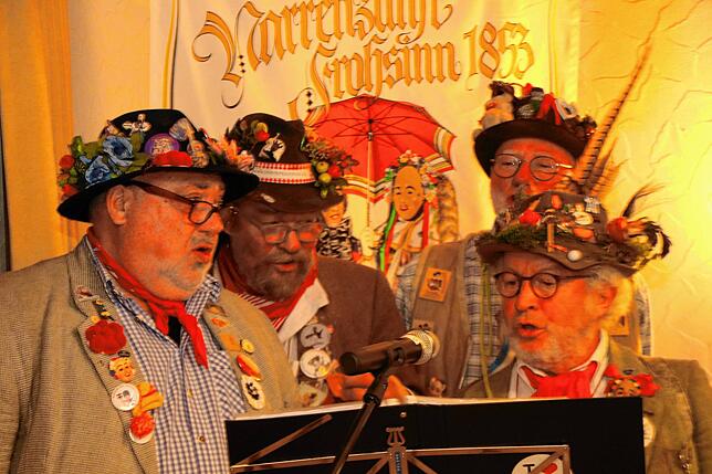 Bild 2: Finanzsitzung des Frohsinns: Endlich dürfen wieder alle närrisch sein