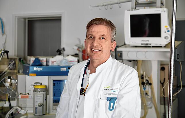 Stefan Kortüm, Chefarzt in der Notaufnahme am Klinikum Hochrhein.