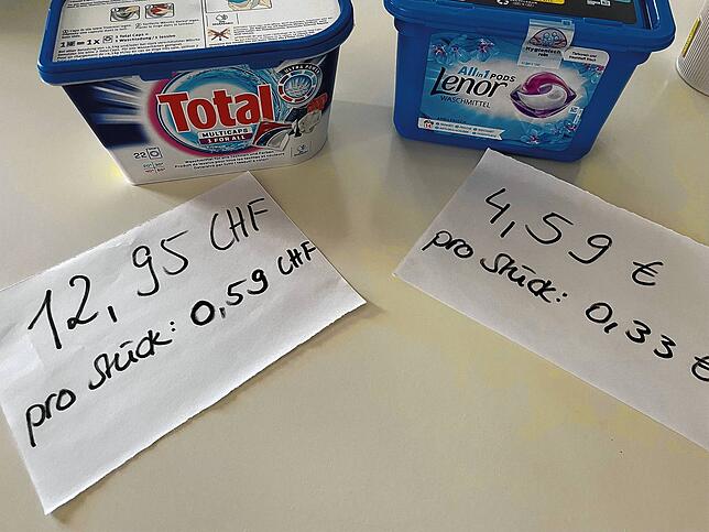 Bild 5: Preisvergleich Deutschland - Schweiz: Was Toilettenpapier, Waschmittel und Küchenrolle kosten