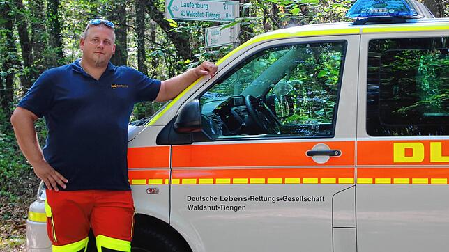 David Lehr ist Einsatzleiter der DLRG Waldshut-Tiengen. Er kennt den Lauffen gut und weiß, was ihn so gefährlich macht.