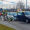 Am Montagmittag ist es auf der Riedstraße zu einem Verkehrsunfall mit zwei Fahrzeugen gekommen.
