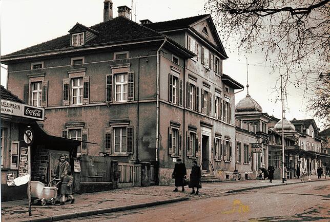 Ort des ersten Verhörs: das Konstanzer Hauptzollamt am Kreuzlinger Zoll. Diese Aufnahme stammt aus den 1950er-Jahren.