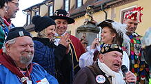 Rosenmäntigsumzug in Pfullendorf