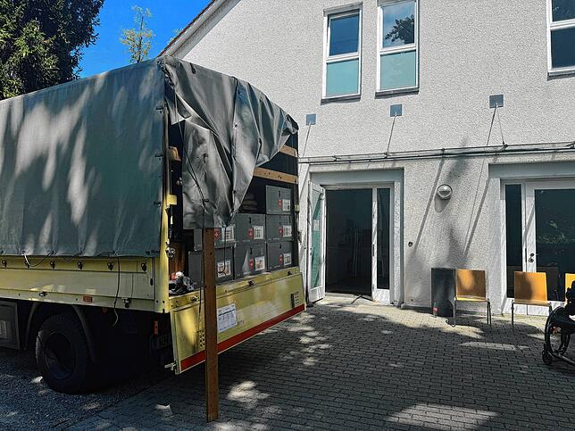 Die ehrenamtlichen Einsatzkräfte der Malteser sind wegen des Brandes in der Zollernstraße seit über 24 Stunden im Einsatz. In der ...