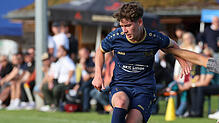 Sandro Losavio schlug dreimal zu beim 5:2 des SV Allensbach in Bermatingen.