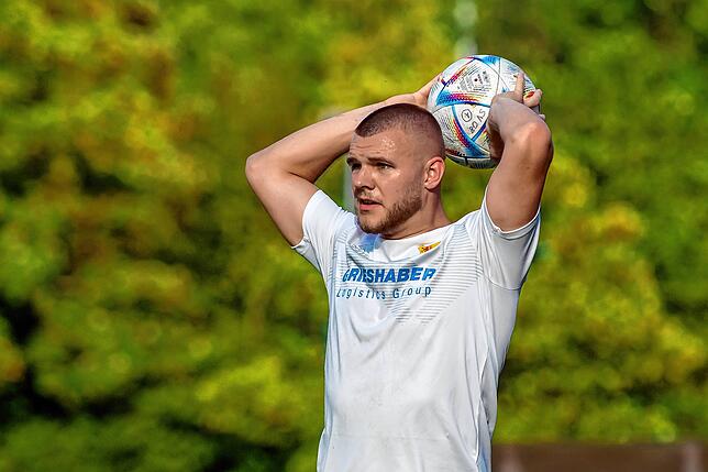 Tim Oeschger, SV 08 Laufenburg: „Wir ziehen alle an einem Strang. Der Teamgeist stimmt bei uns zur Zeit.“