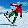 Simon Böhler ist begeisterter Snowboardfahrer.