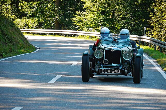 Bild 4: Die Oldtimer-Rallye Eggberg-Klassik am Samstag sorgt wieder für Begeisterung