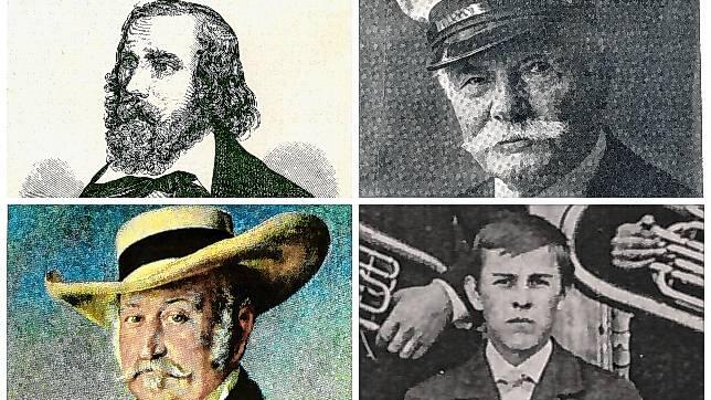 Josef Thum, Johann August Sutter, Friedrich Hecker und Leo Zimmermann: Sie wanderten alle nach Nordamerika aus.