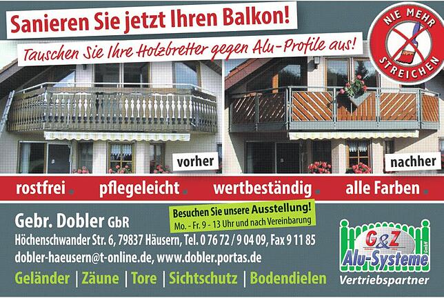 Bild 3: 25 Jahre Gebrüder Dobler, PORTAS-Fachbetrieb in Häusern : Vom Zimmereibetrieb zum Renovierer