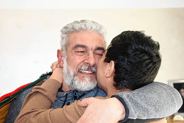 Antonio Licciardo mit seinem Vater Vincenzo.
