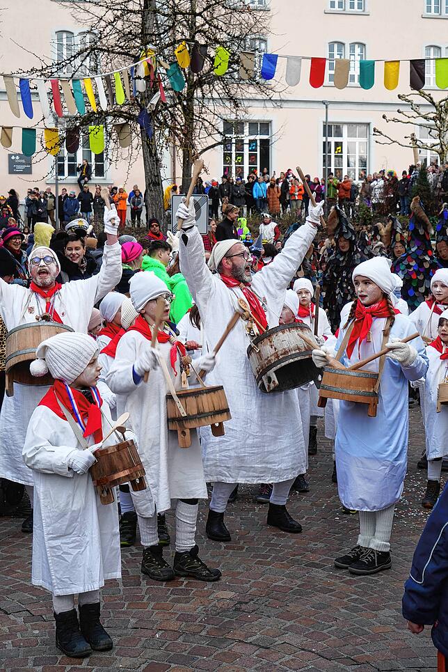 Bild 30: Narren, Kostüme und Stimmung: Die Highlights des Narrentreffens in Waldshut in Bildern