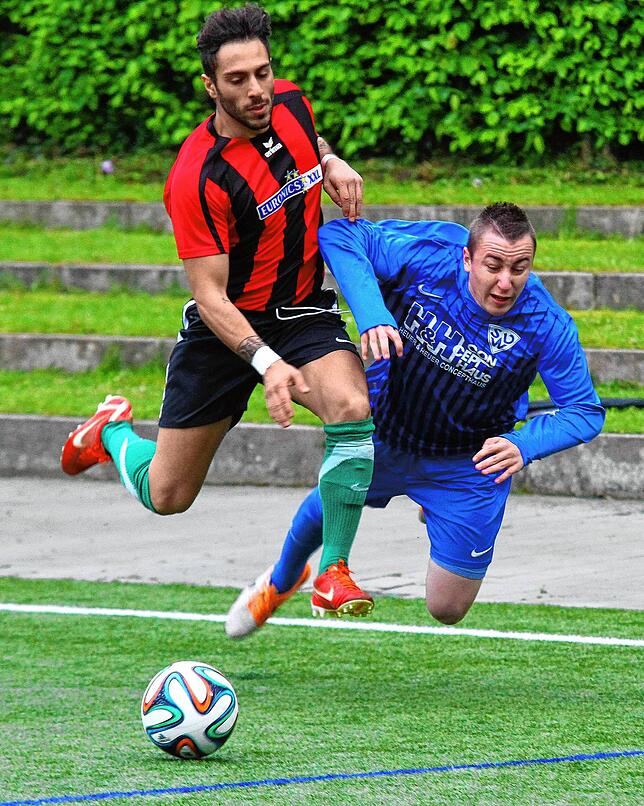 Bild 15: Schnappschüsse aus der Bezirksliga-Saison 2013/2014