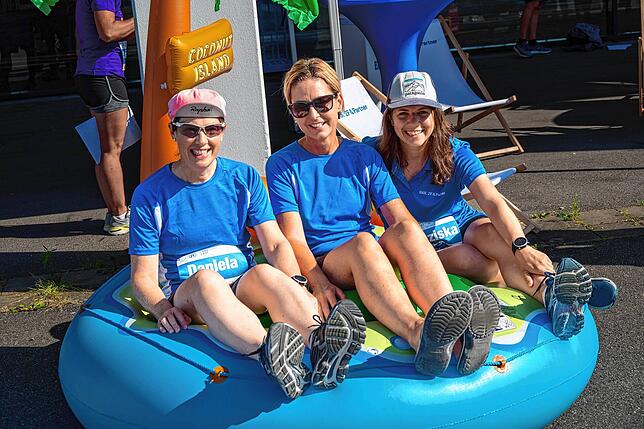 Bild 13: Bilder vom ZF Firmenlauf Start und Zieleinlauf Messegelände