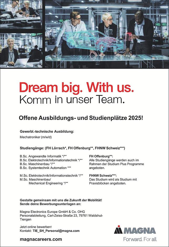 Bild 1: Ausbildungsbörse Lauchringen: Seit mehr als zehn Jahren erfolgreich