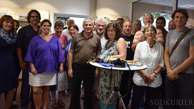 Die Stadt Waldshut-Tiengen begrüßt im August 2015 an der 547. Waldshuter Chilbi eine Delegation aus der englischen Partnerstadt Lewes. ...