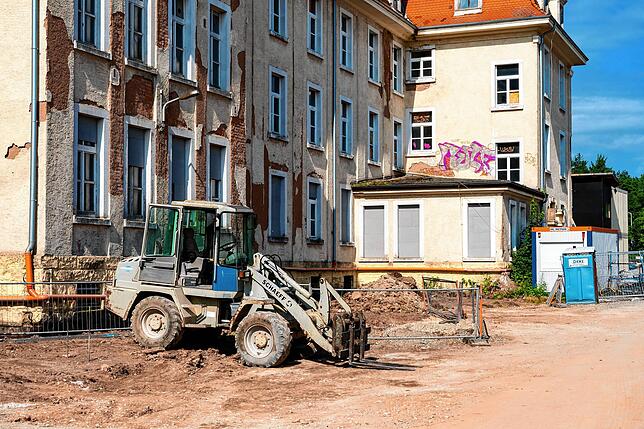 Bild 11: Rasant verändert sich das ehemalige Kasernengelände: Aktuelle Bilder und Luftbilder vom neuen Villinger Wohnpark &bdquo;Von Richthofen&ldquo;