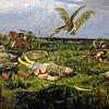Wiktor Wasnezow: &bdquo;Nach der Schlacht Igors gegen die Kumanen&ldquo; (1880). Das Bild geht auf ein mittelalterliches Epos der Kiewer ...