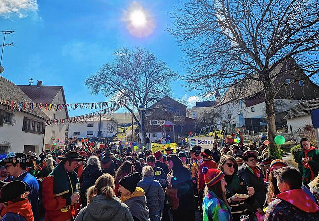 Bild 27: Alle Bilder vom Fastnachtsumzug 2025 in Blumberg-Nordhalden