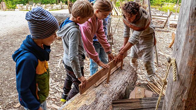 Selber aktiv werden: Das Mitmachprogramm kommt bei Kindern gut an.