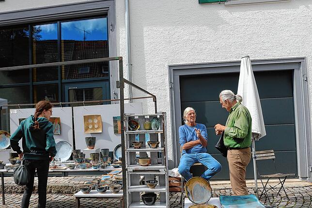 Bild 9: Keramik – Kunst und Handwerk Hüfingen lud zu den 33. internationalen Keramikwochen
