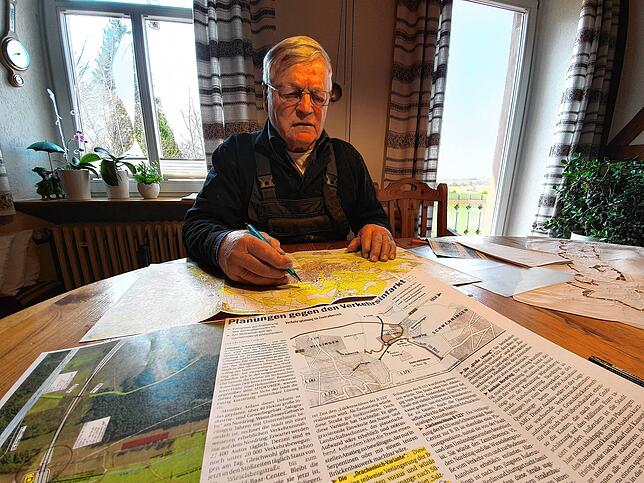 Bild 1: Wochenrückblick Schwarzwald-Baar: leere Regale, kämpfender Landwirt und gesperrter Kreisverkehr