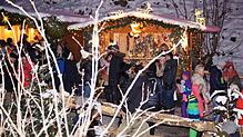 .Aus ganz Süddeutschland und dem benachbarten Ausland kommen die Menschen ins Weihnachtsdörfle in der Ravennaschlucht.