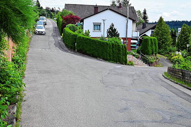 Am St. Georgener Rupertsberg sollen in den Ferien Straßenarbeiten losgehen.