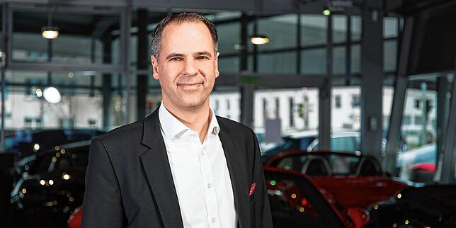 Michael Maistrello ist Geschäftsführer des Porschezentrums in Villingen.