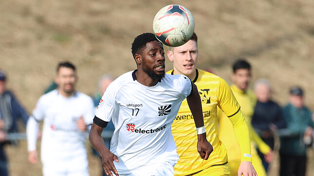 Trifft am Samstag auf seine ehemaligen Mannschaftskollegen der Stuttgarter Kickers: FC 08 Villingens Stürmer Ibrahima Diakité.