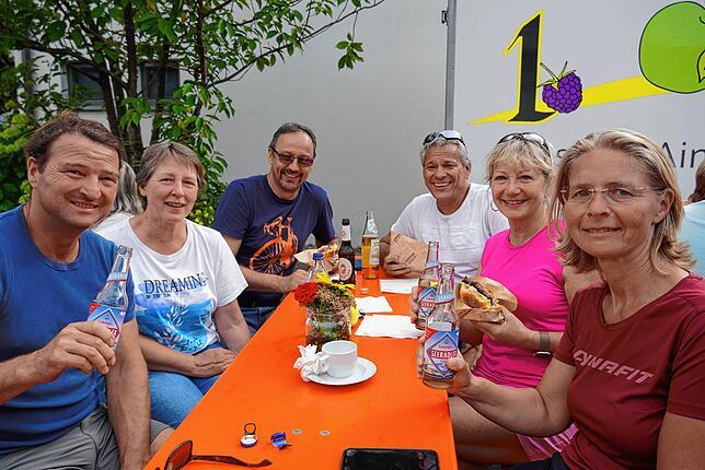 Bild 9: Tolle Bilder von der Apfelradlrunde in Markdorf