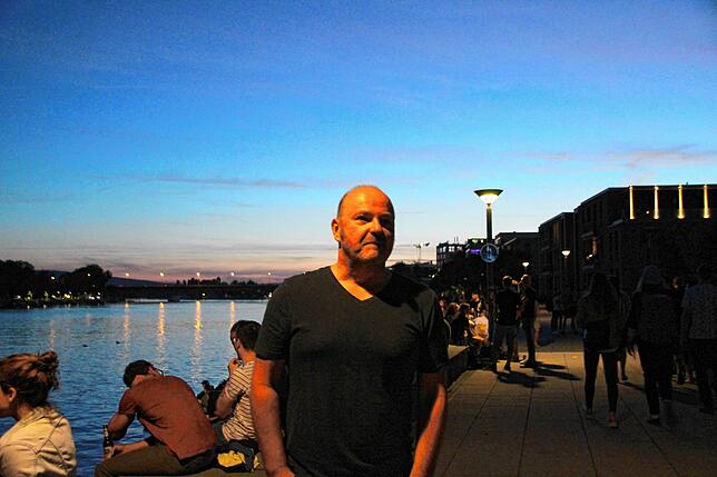Jens-Peter Volk im Sommer 2020. Wenn er nicht schlafen konnte, schlenderte er gerne die Promenade entlang. „Was du da siehst und ...