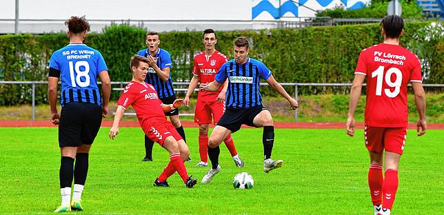 Bild 23: SG FC Wehr-Brennet besiegt die U23 des FV Lörrach-Brombach &ndash; und hier gibt&lsquo;s Bilder!